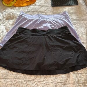 Lululemon lightweight high rise tennis Skirt Set
